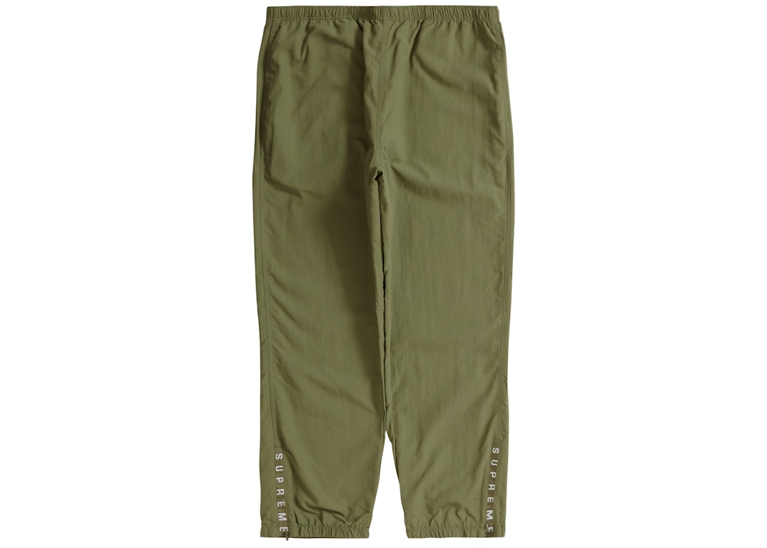 Pre-owned Supreme Warm Up Pant Pant (ss22) Olive