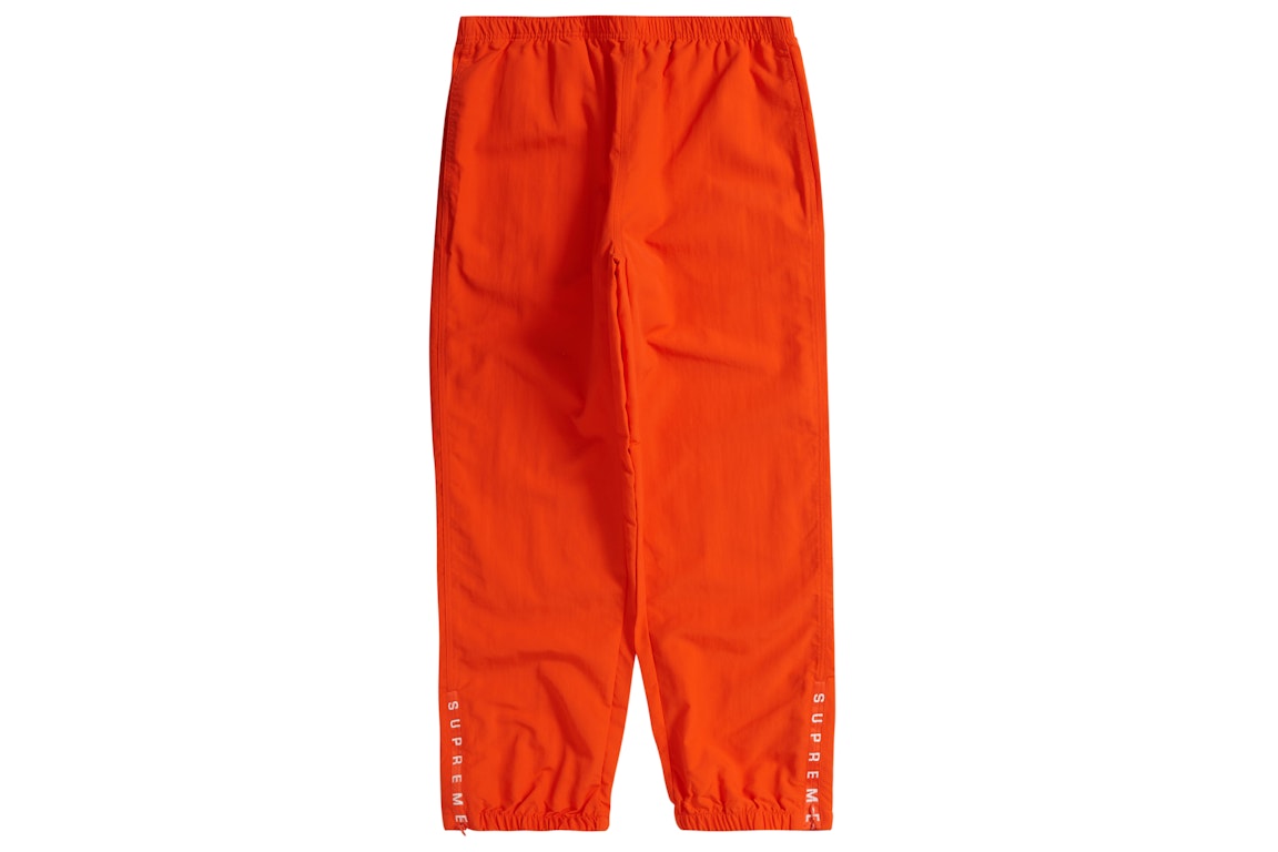 Pre-owned Supreme Warm Up Pant Pant (ss22) Orange