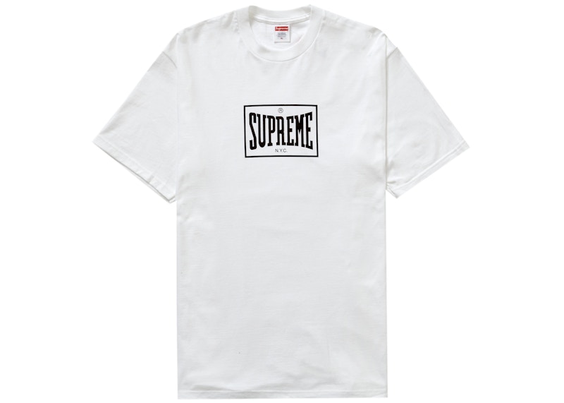 Supreme Warm Up Tee Green Men's - FW23 - US