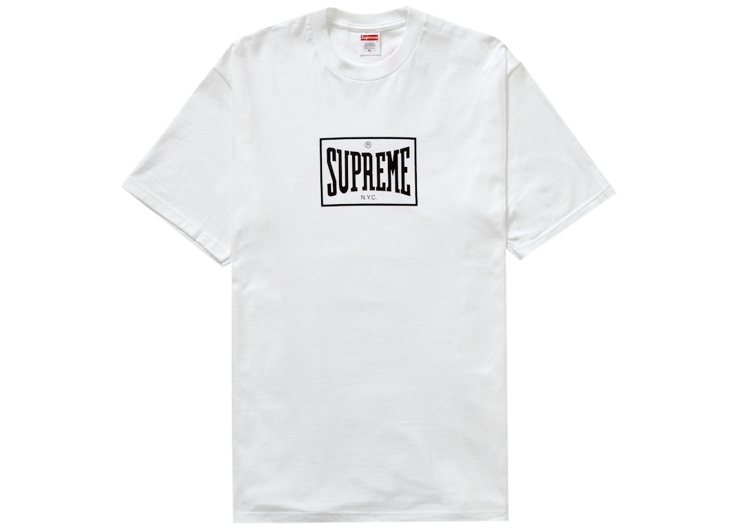 Pre-owned Supreme Warm Up Tee White