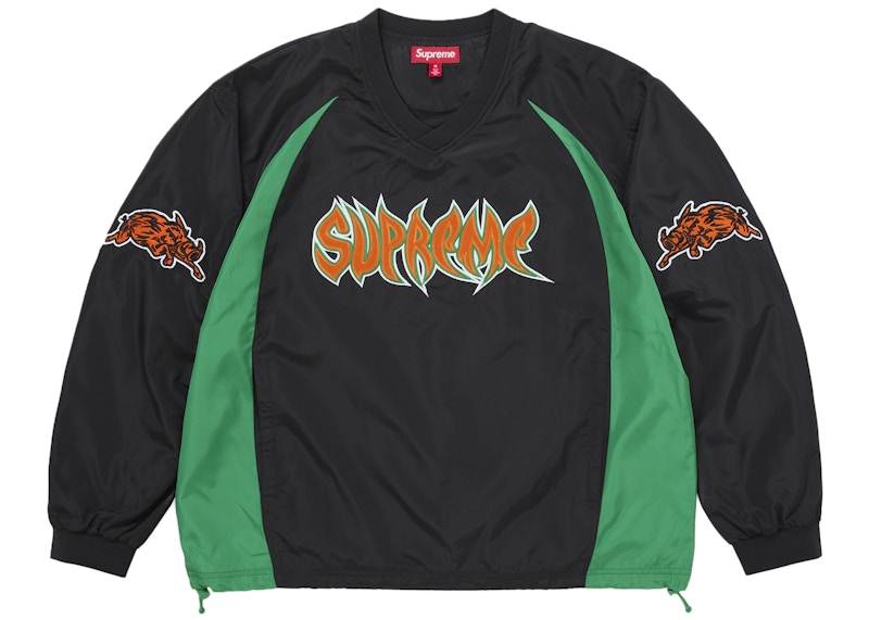 Supreme Warm up Pullover/ウォームアップ プルオーバー Supreme Warthog Warm Up Pullover Black メンズ - FW25 - JP