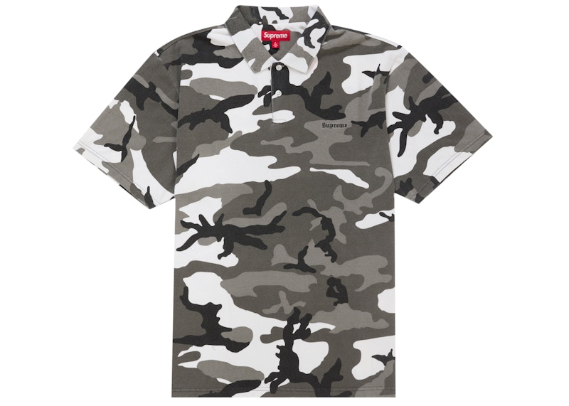 センスのいい お歳暮 Supreme Washed US - SS25 - Men's Camo Snow Polo Camo トップス