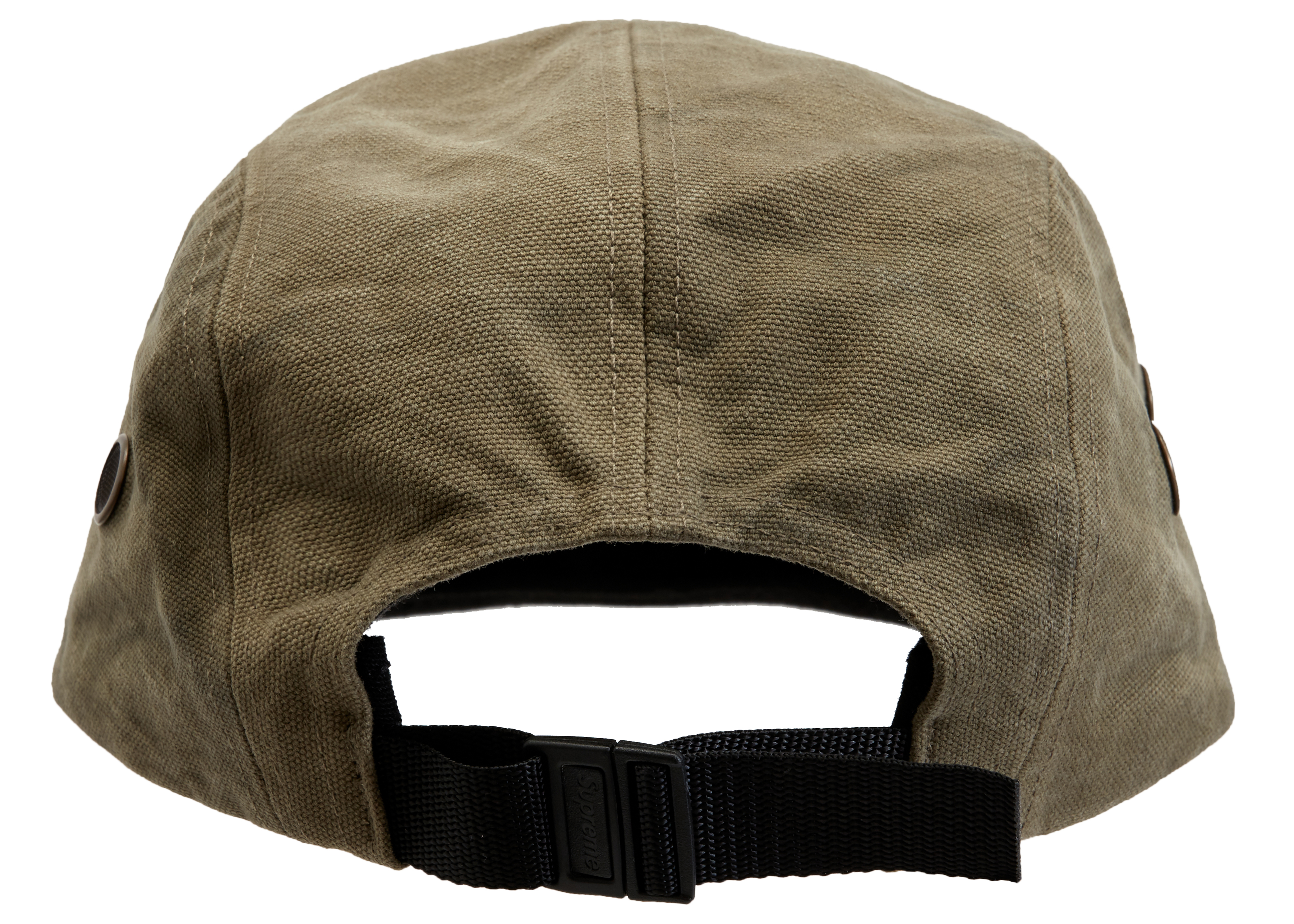 Supreme Washed Canvas Camp Cap (FW19) Olive メンズ - FW19 - JP