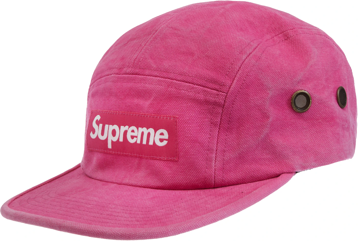 Supreme Washed Canvas Camp Cap (FW19) Pink Men's - FW19 - US