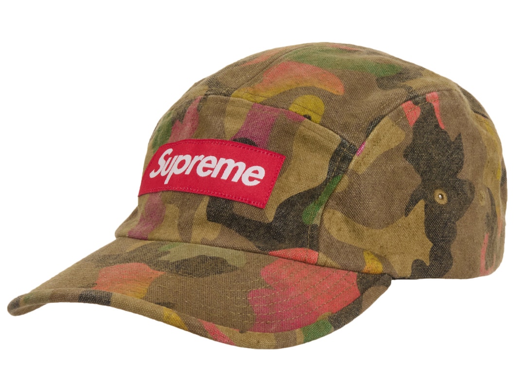 Pre-owned Supreme Washed Canvas Camp Cap (ss24) Tan Camo
