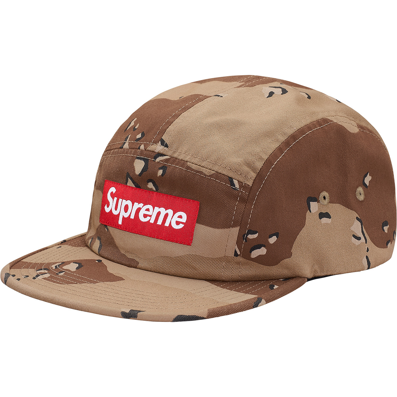 Supreme Washed Out Camo Camp Cap Woodland Camo - SS19 - US