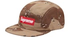 Supreme Washed Chino Twill Camp Cap Desrt Camo