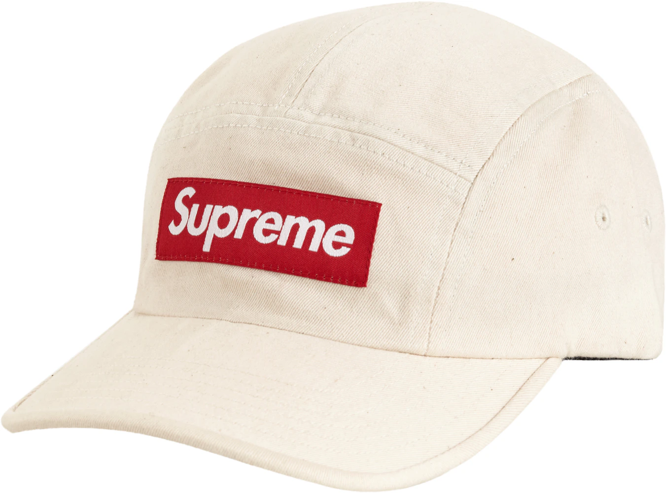 Supreme Washed Chino Twill Camp Cap (FW20) Natural - FW20 - US
