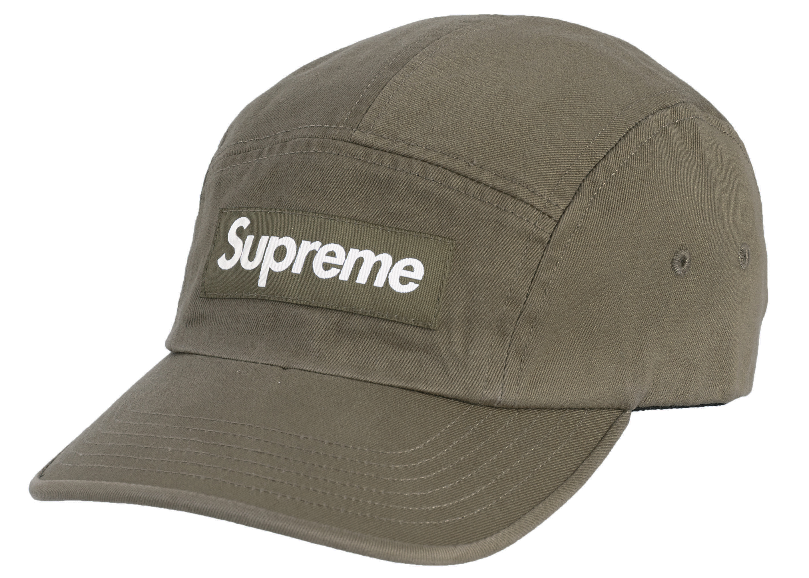 Supreme Washed Chino Twill Camp Cap (FW20) Olive - FW20 - GB