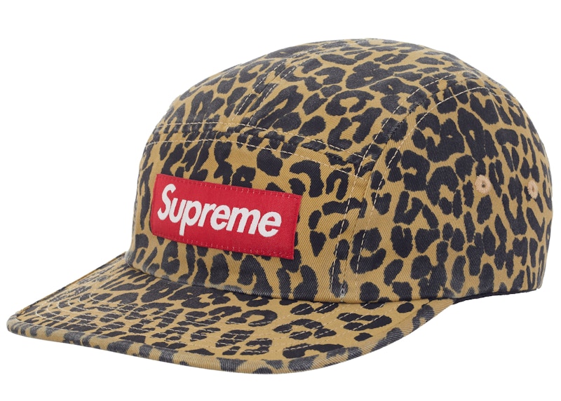 Supreme Washed Chino Twill Camp Cap (FW23) Leopard - FW23 - US