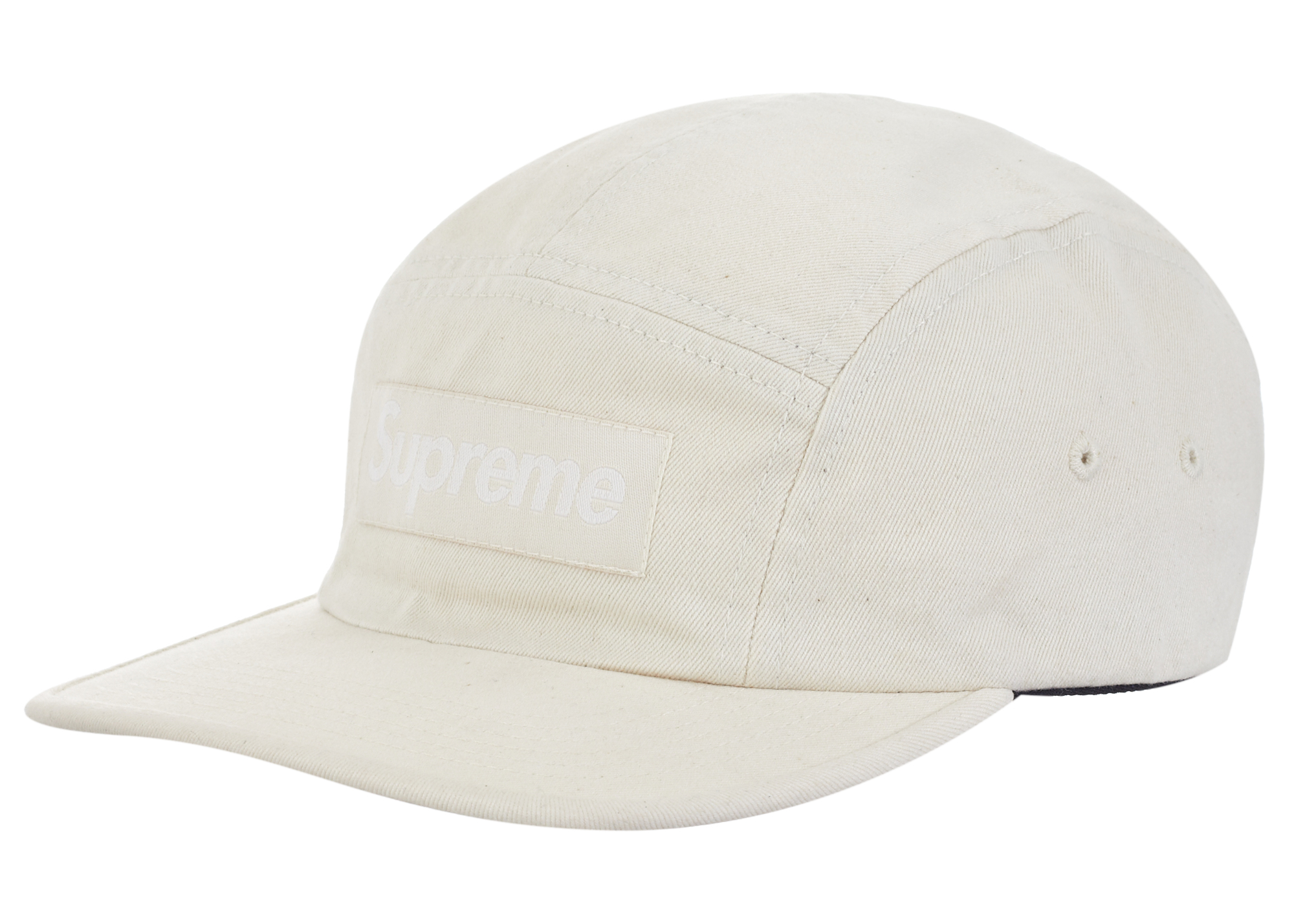 Supreme Washed Chino Twill Camp Cap (FW23) Natural