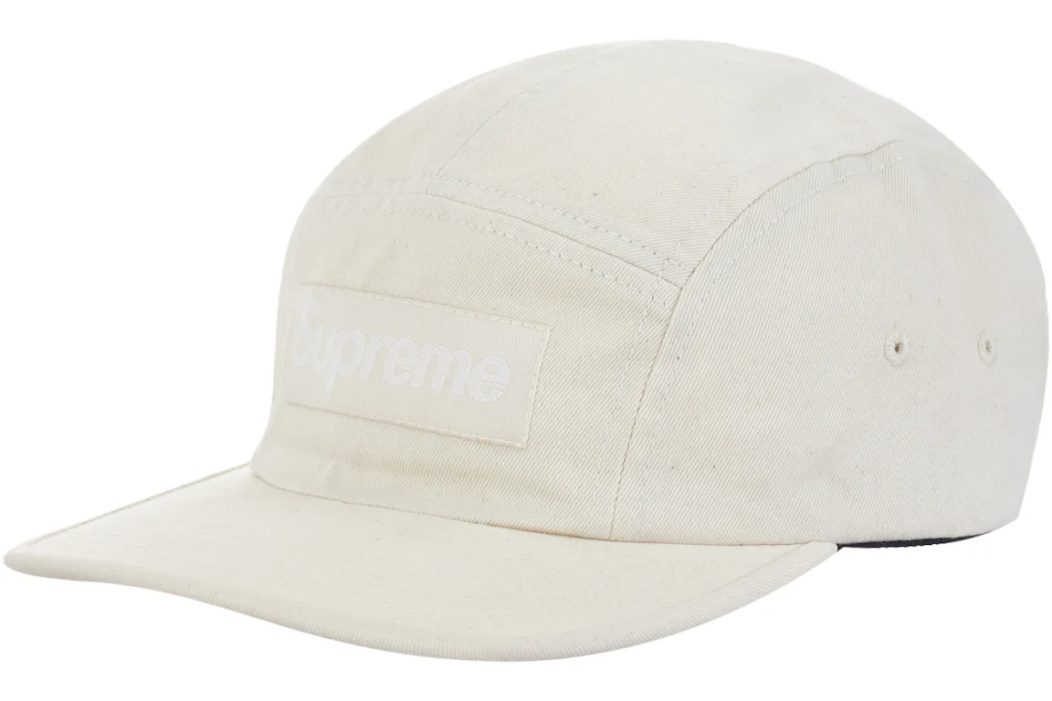 Supreme Washed Chino Twill Camp Cap (FW23) Natural - FW23 - US