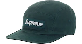 Supreme Washed Chino Twill Camp Cap (FW23) Pine Green