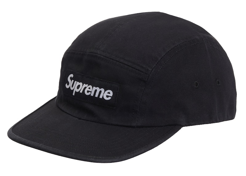 supreme Washed Chino Twill Camp Cap