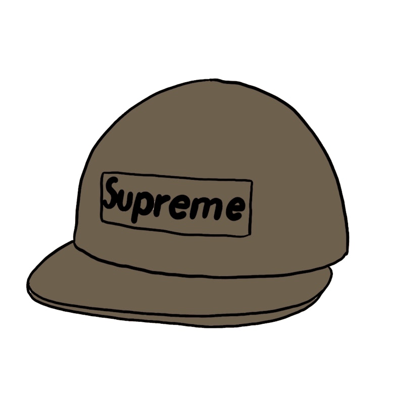 Supreme, Supreme Washed Chino Twill Camp Cap (SS20) in Olive