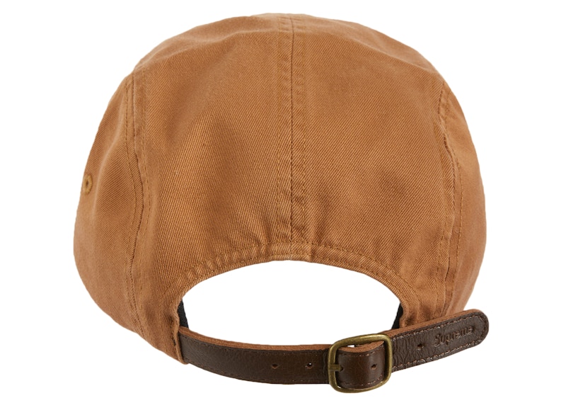 Supreme Washed Chino Twill Camp Cap (SS23) Brown - SS23 - US