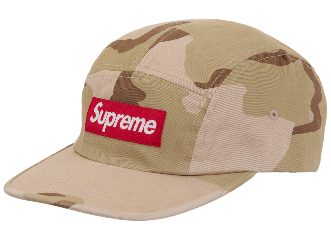 Supreme Washed Chino Twill Camp Cap SS24 Camo