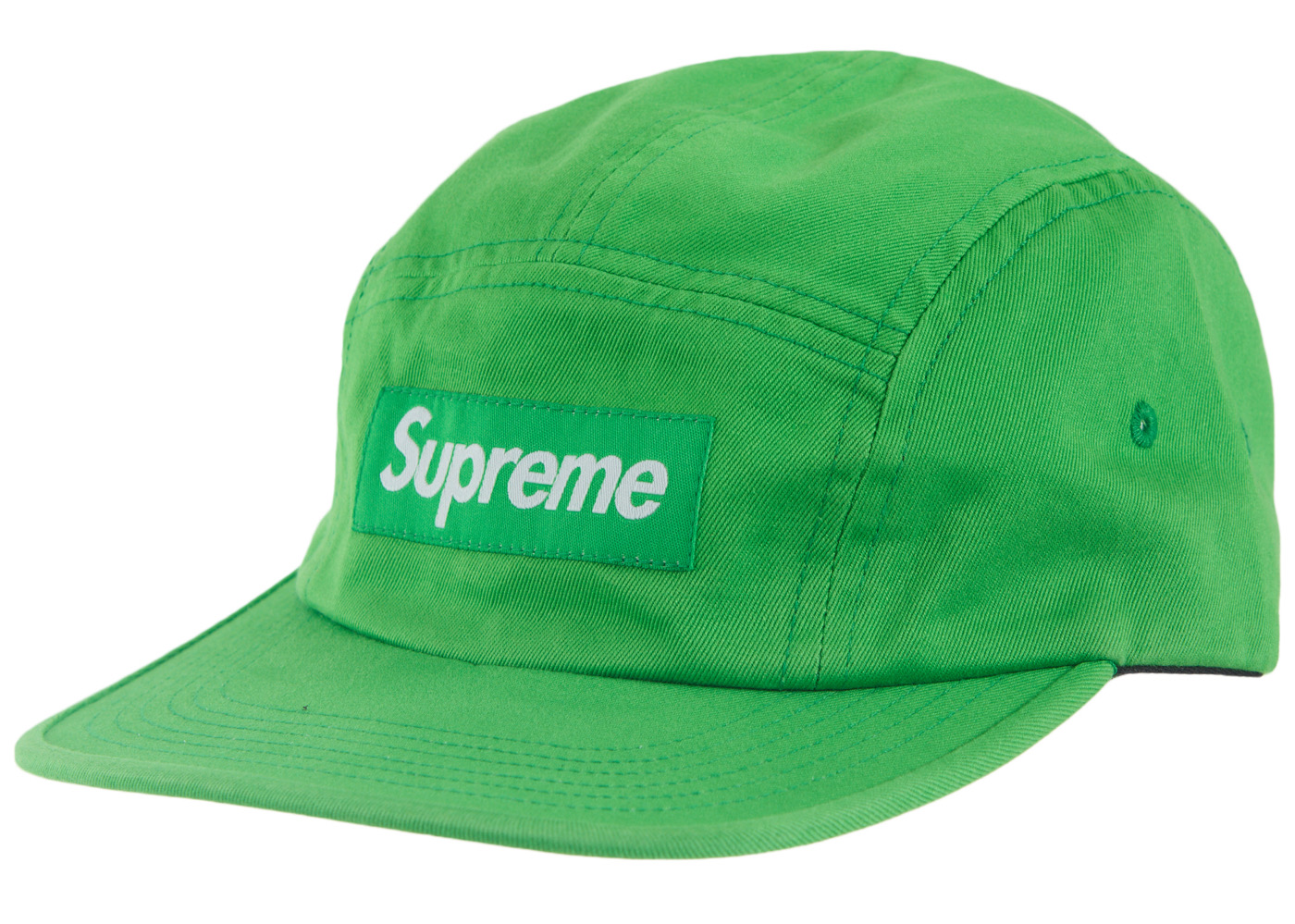 Supreme Washed Chino Twill Camp Cap (SS24) Green