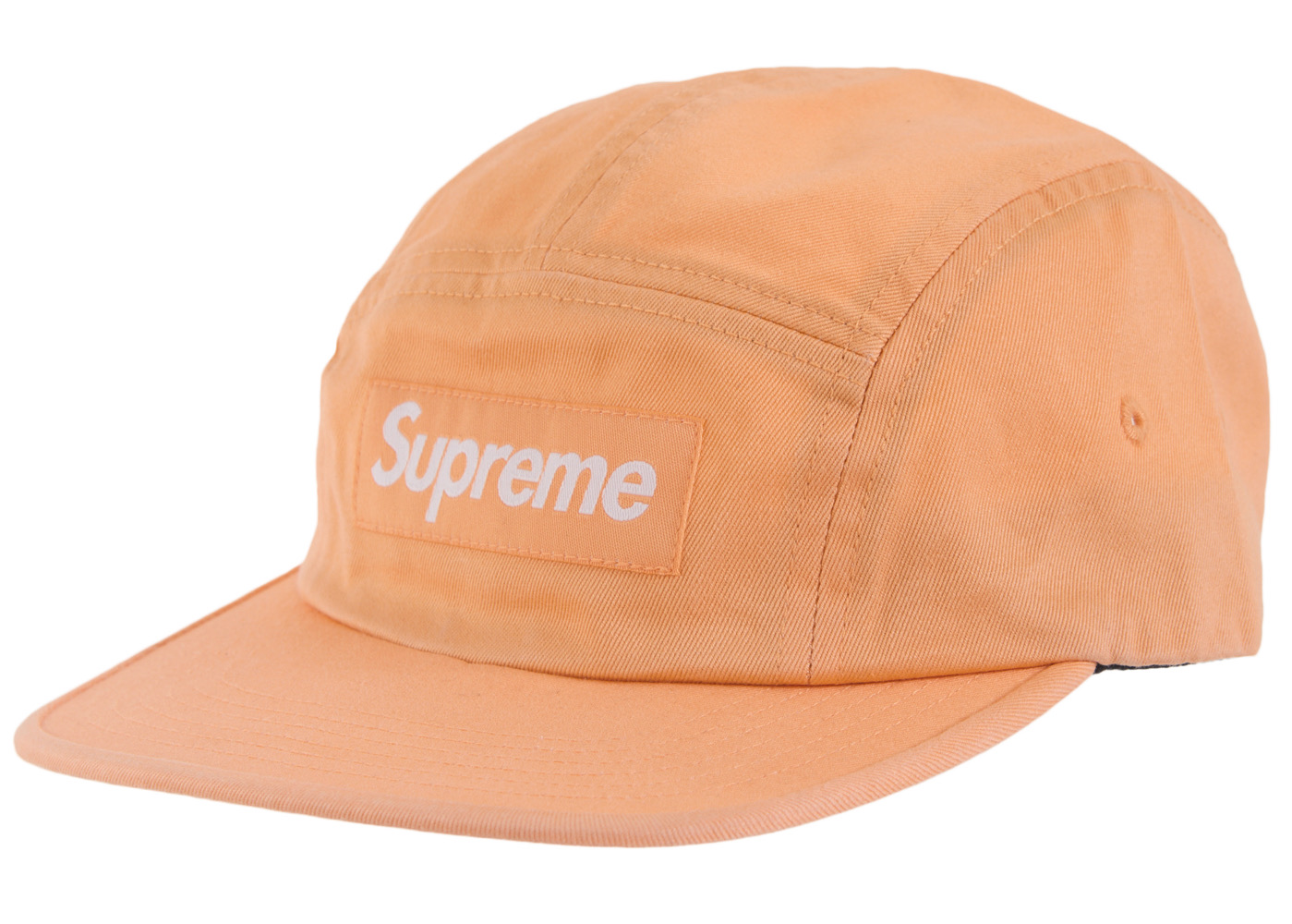 Supreme Washed Chino Twill Camp Cap (SS24) Peach - SS24 - JP