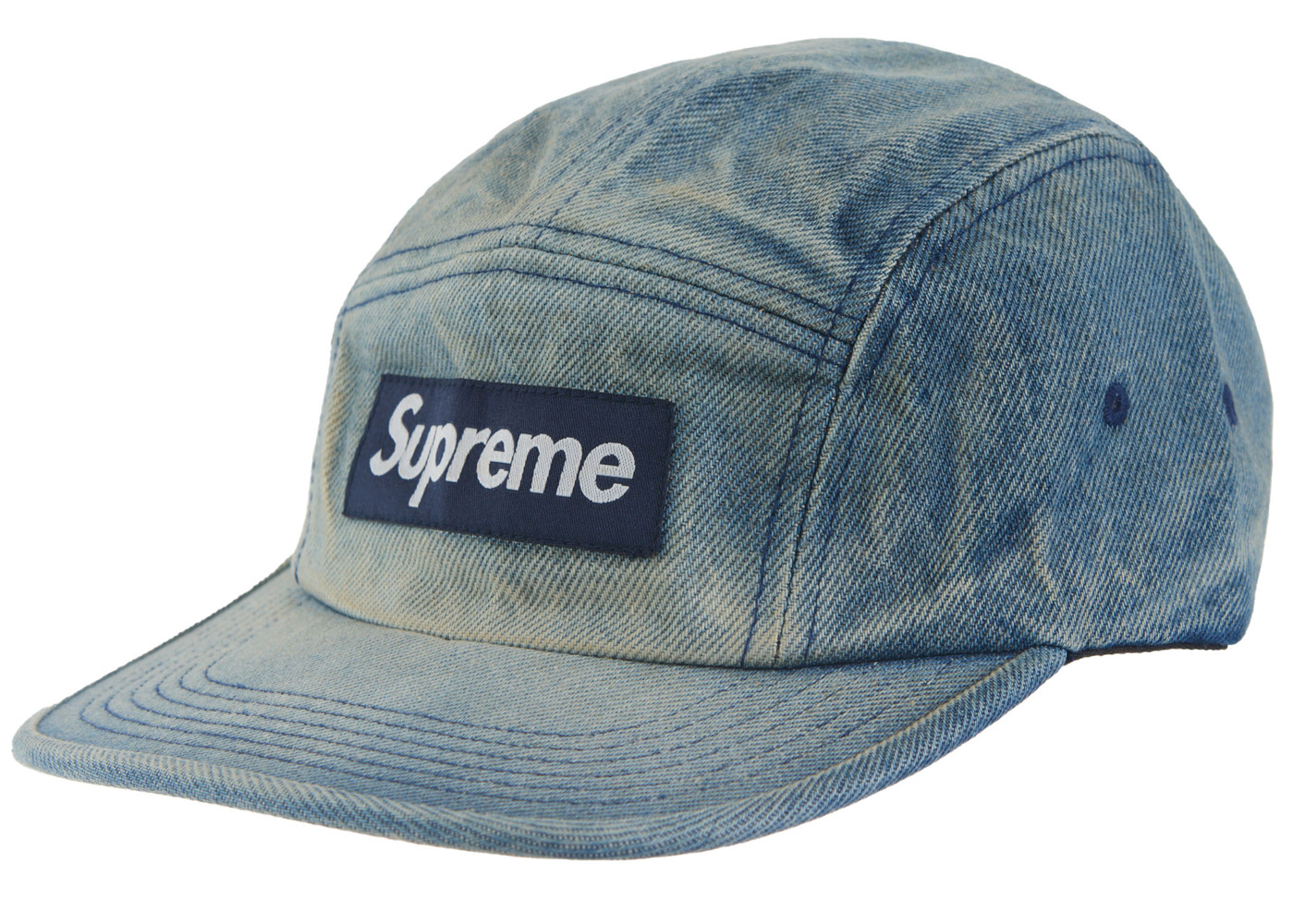 Supreme Washed Chino Twill Camp Cap Pink - SS17 - GB
