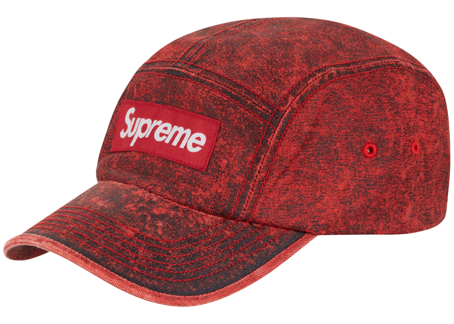 Supreme Washed Cordura Camp Cap Coral - FW22 - CN