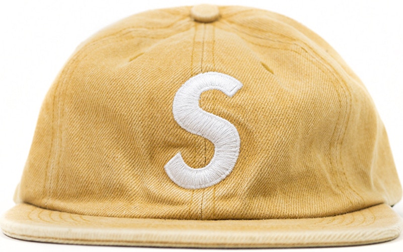 Supreme - Washed Denim S Logo 6-Panel-