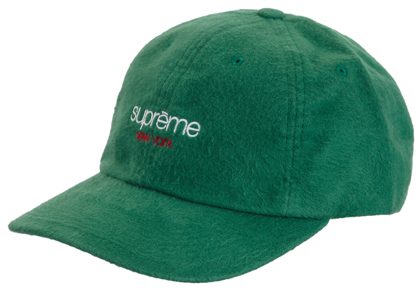 Supreme Washed Flannel 6-Panel Green