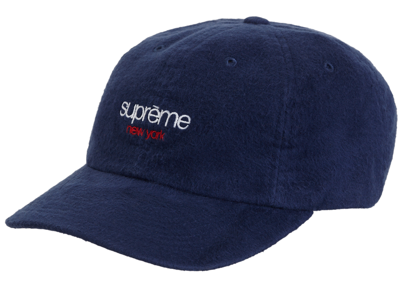 Supreme Washed Flannel 6-Panel Navy - FW23 - JP