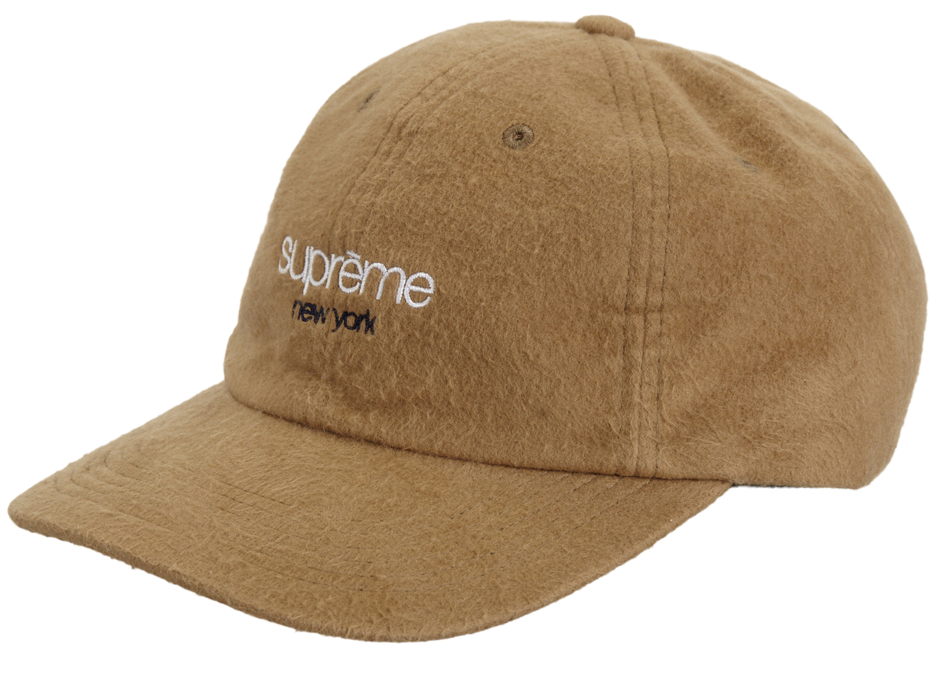 Supreme Washed Flannel 6-Panel Tan - FW23 - JP