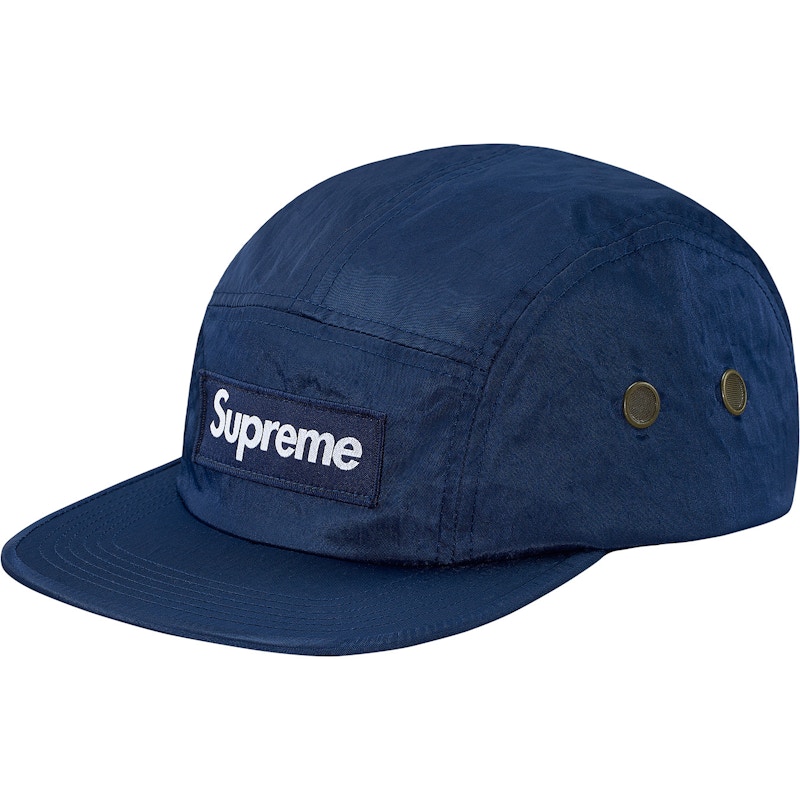 Supreme Washed Nylon Camp Cap Red - FW17 - US