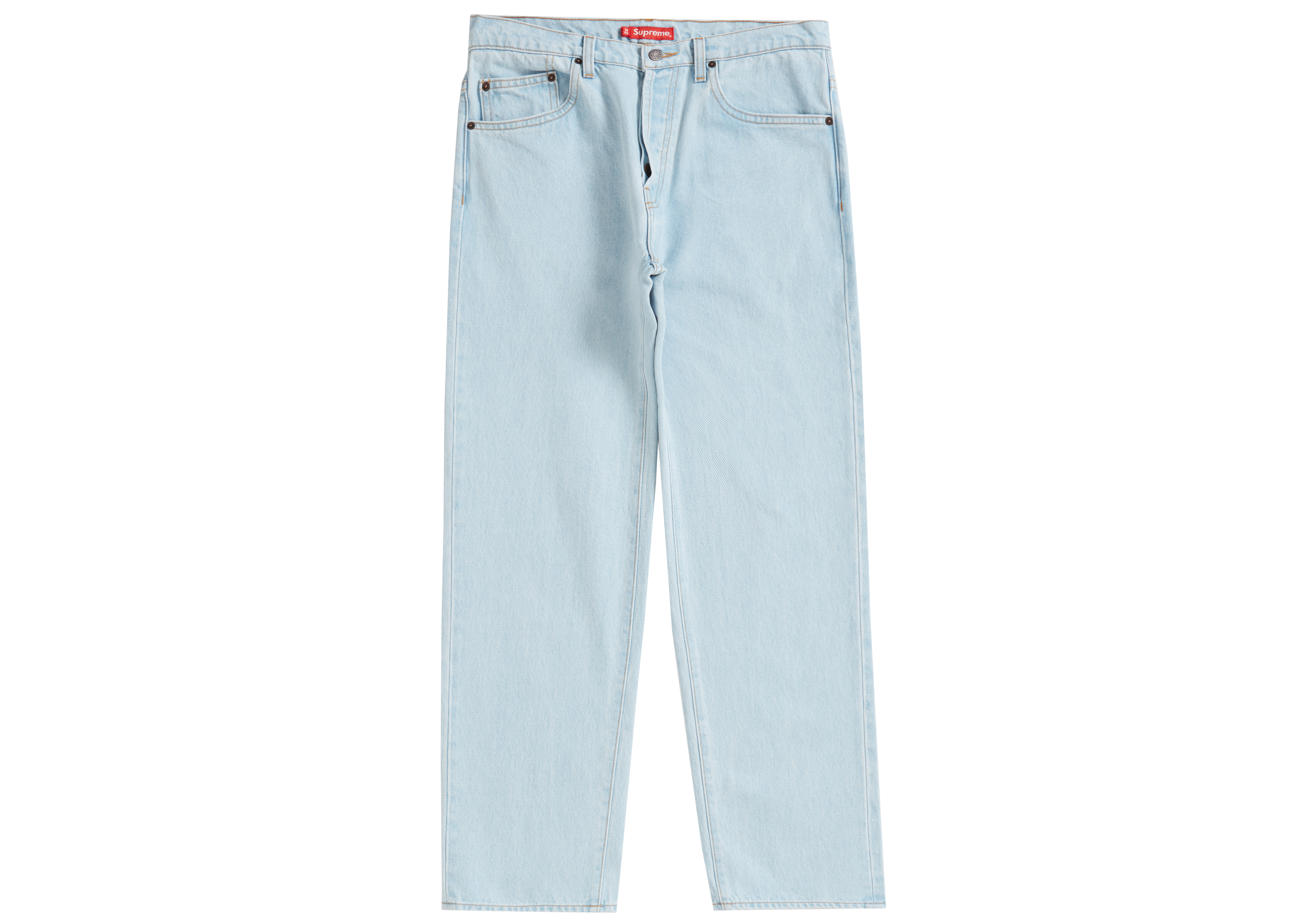 Supreme Washed Regular Jean Blue Men's - SS20 - US