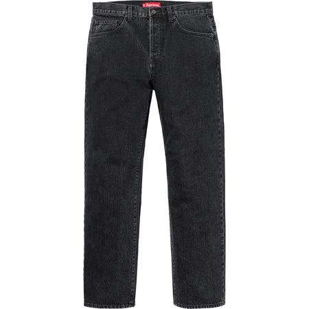 Supreme Washed Regular Jeans (FW18) Black メンズ - FW18 - JP