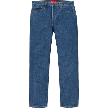 Supreme Washed Regular Jeans (FW18) Denim - FW18 Men's - US