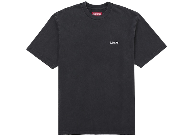 トップス supreme Small Box Shirt washed black Supreme Washed S/S Top Black Men's - FW25 - US