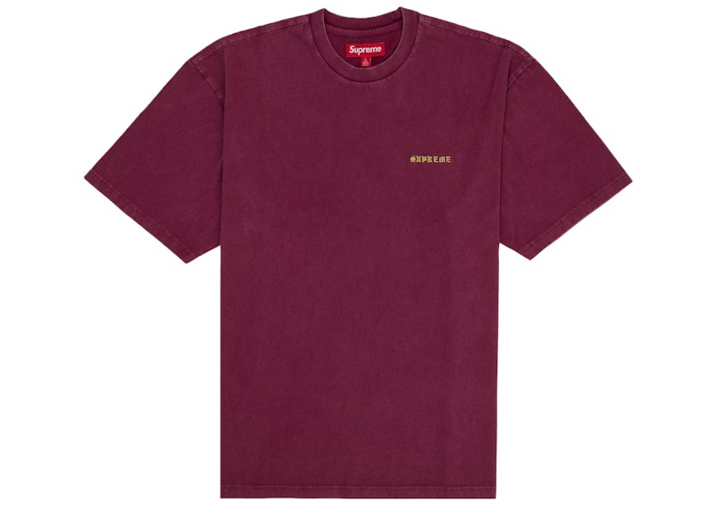 Supreme Washed S/S Top (FW26) Red