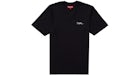Supreme Etiqueta Lavada S/S Top Negro