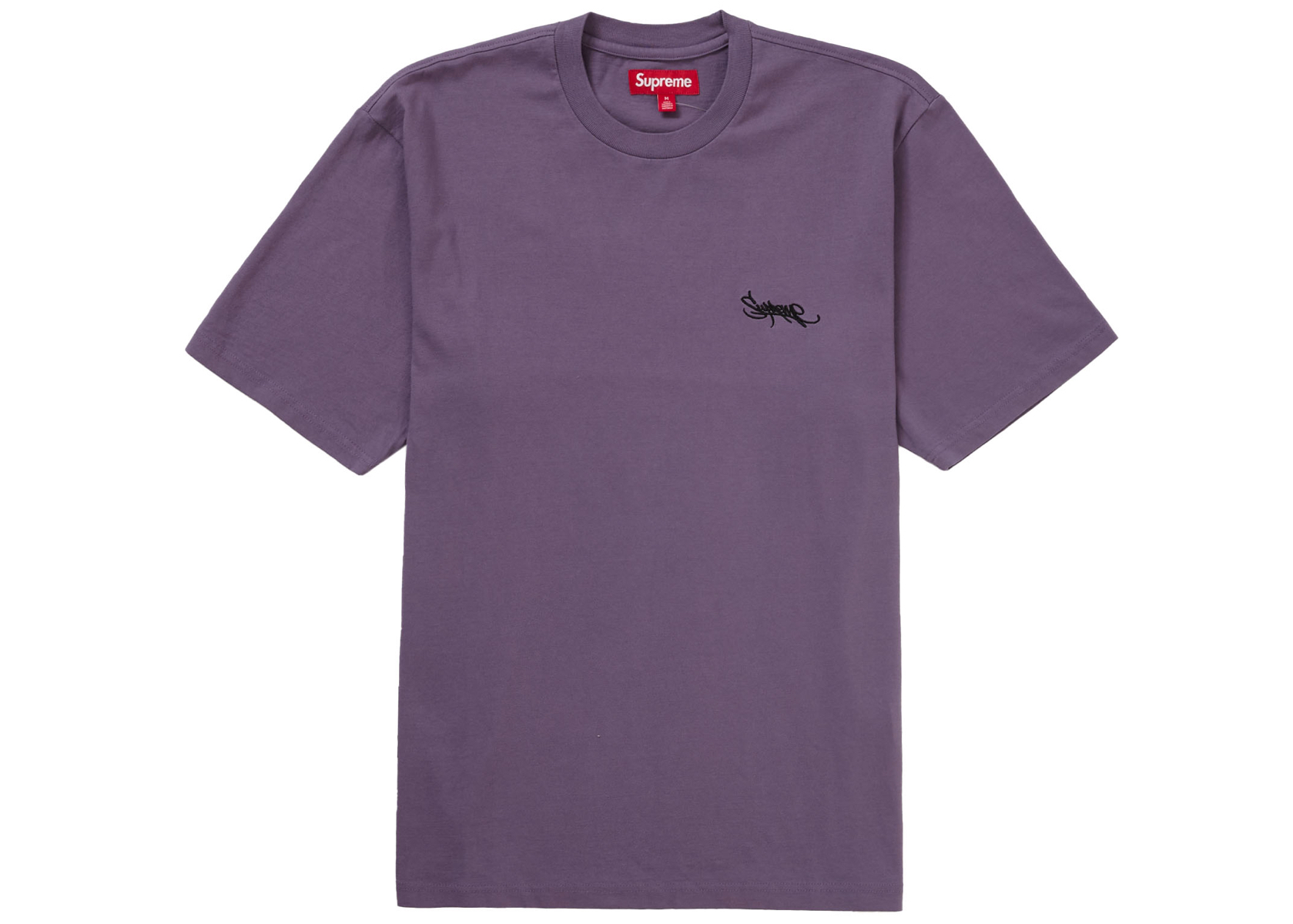 Supreme Washed Tag S/S Top Lavender