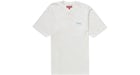 Supreme Etiqueta Lavada S/S Top Blanco