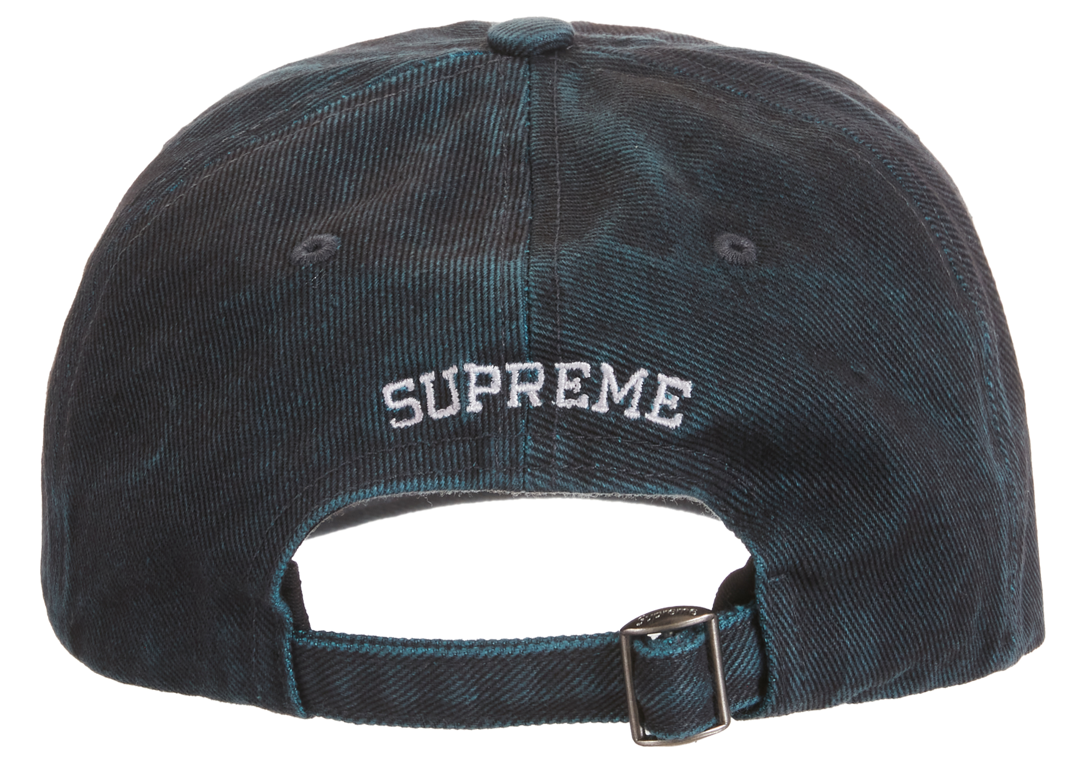 Supreme Washed Twill 6-Panel Blue - SS22 - US
