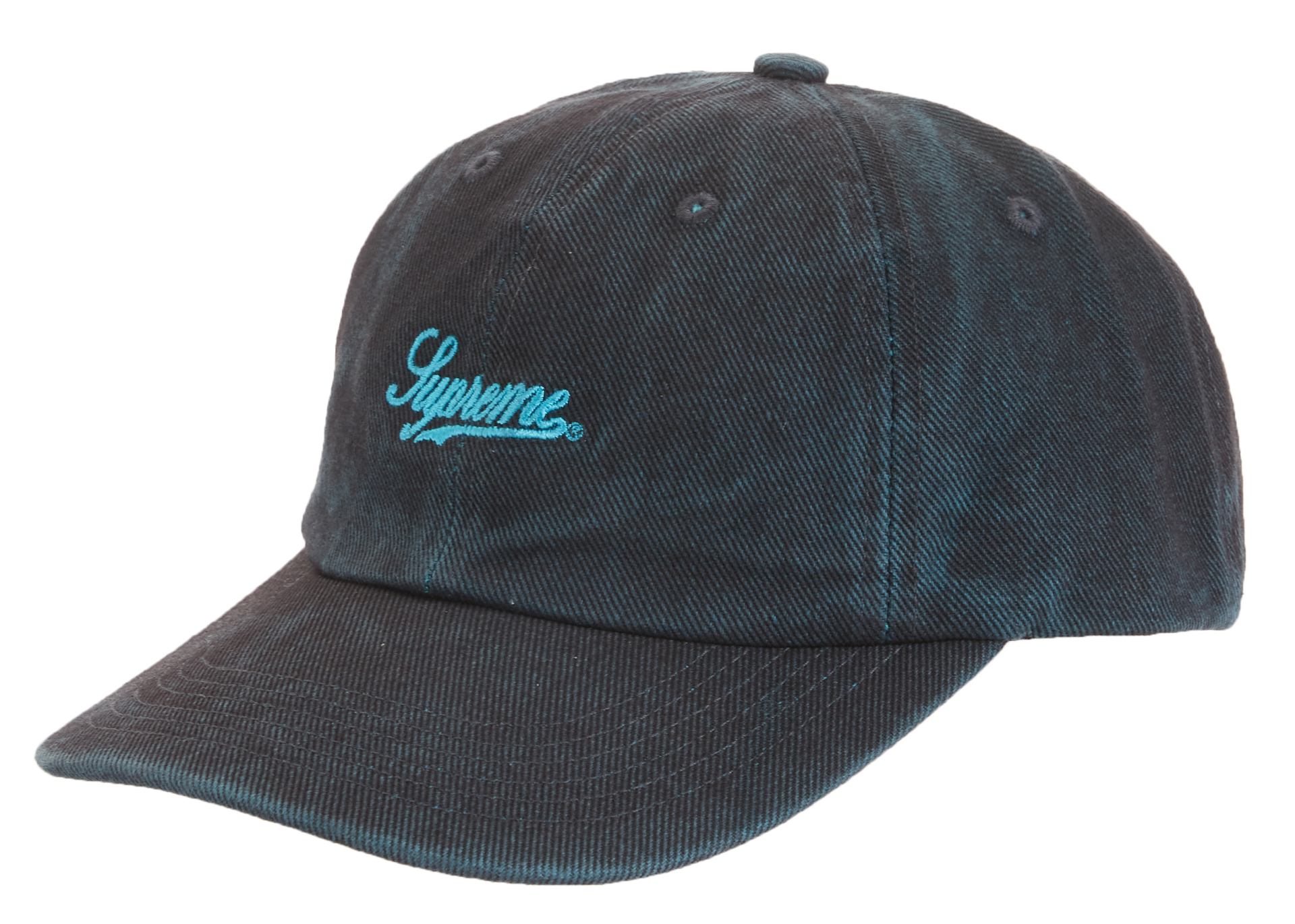 22SS Supreme Washed Twill 6-Panel cap