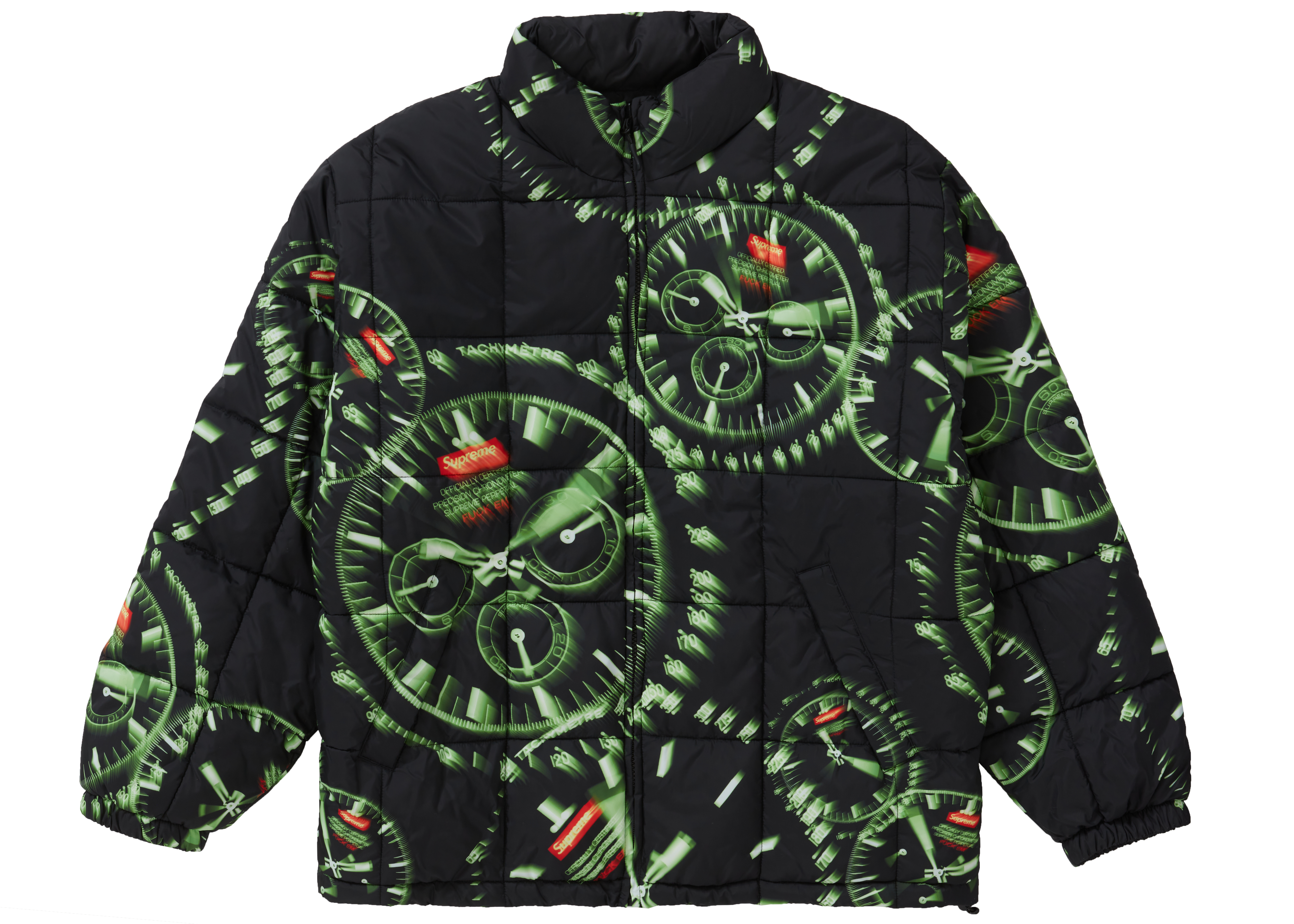 Supreme Watches Reversible Puffy Jacket
