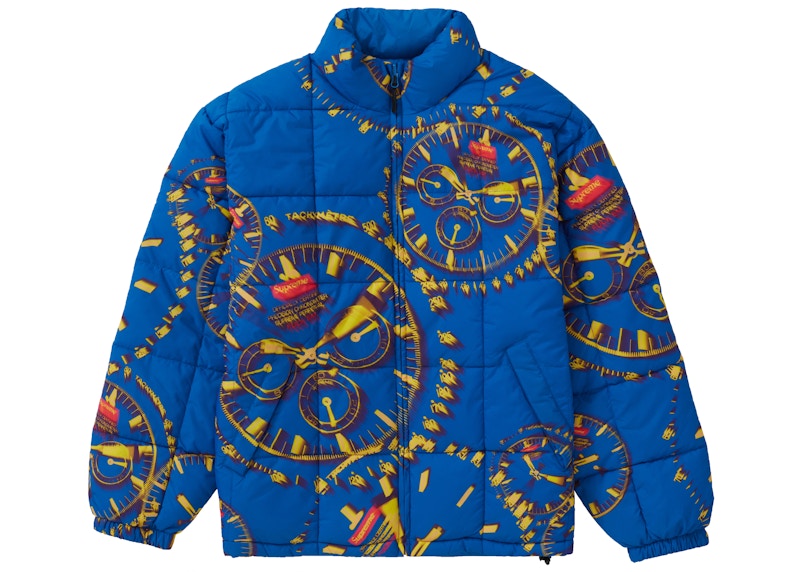 Supreme Watches Reversible Puffy Jacket Royal Men's - FW20 - US