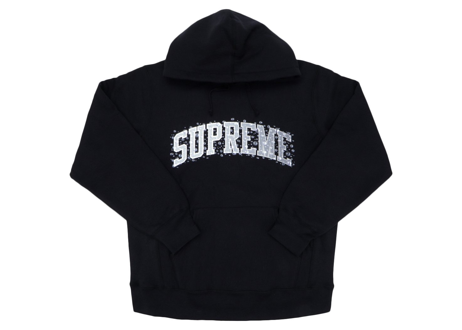 Supreme Water Arc Hooded Sweatshirt Black
