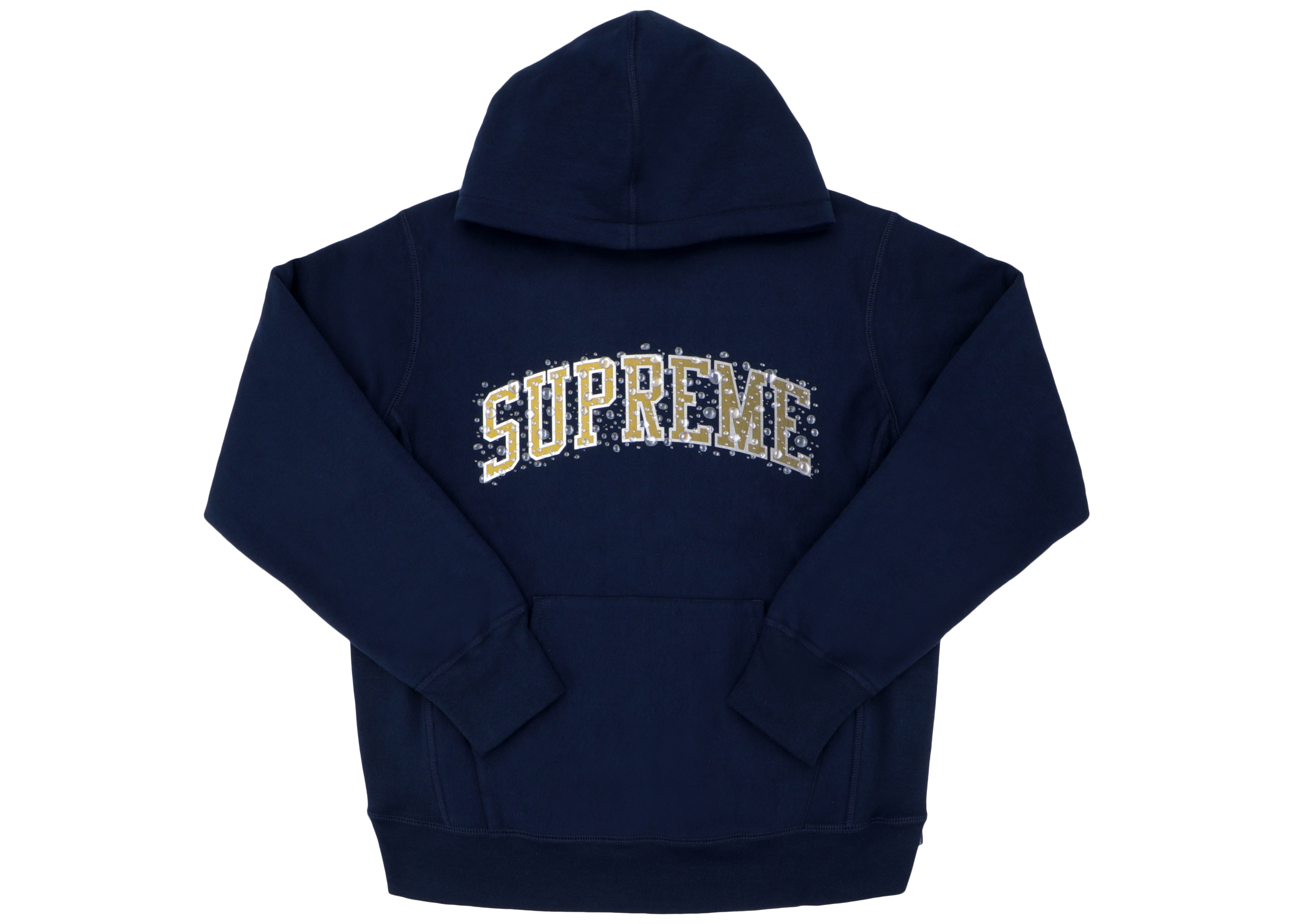 L】SUPREME 18AW Water Arc Hooded Sweat-