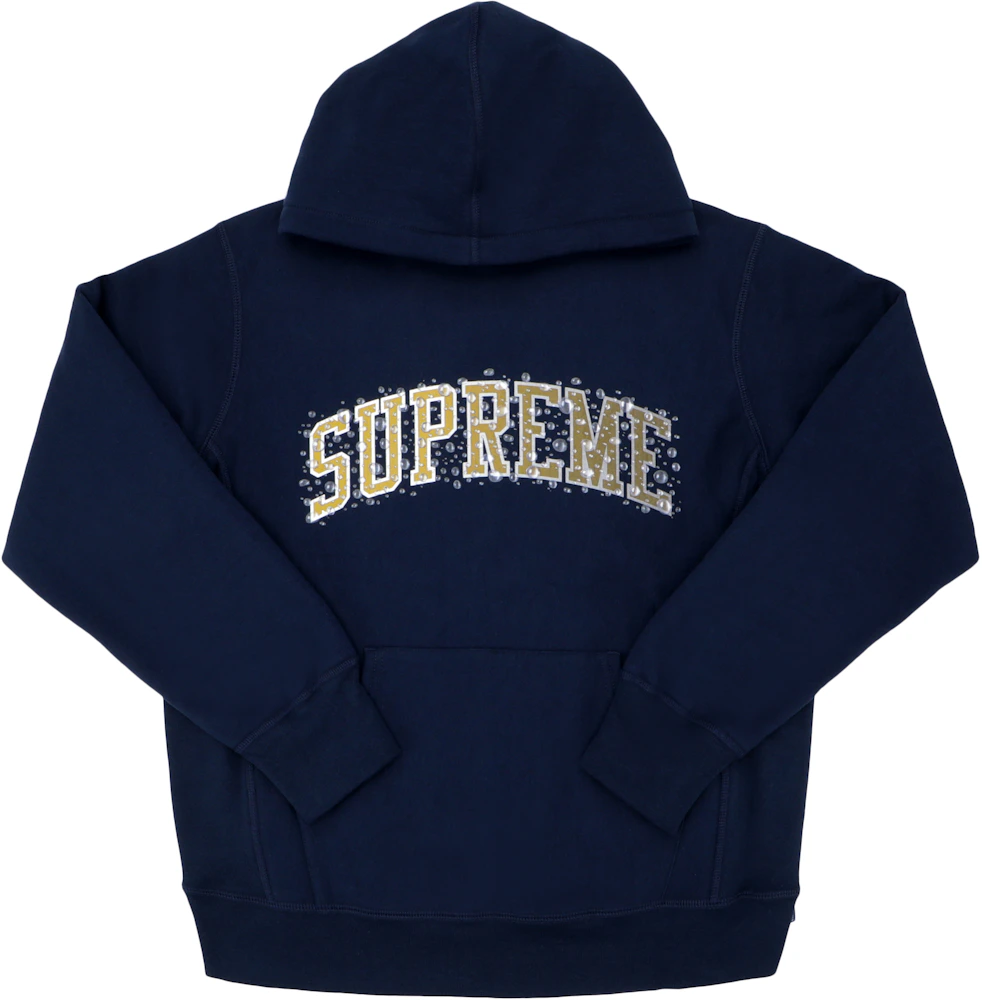 Supreme Ftp Arc Hoodie In Blue