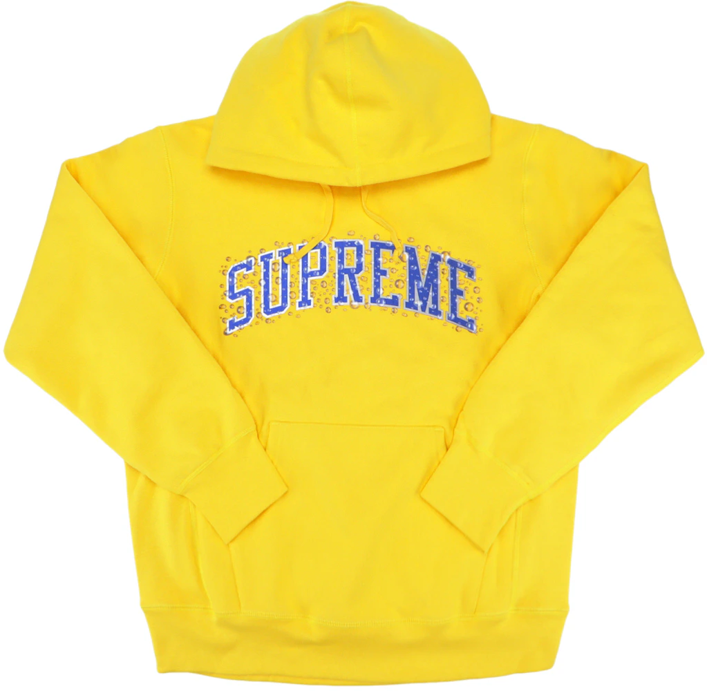 Supreme Half Split Yellow and Blue Sweater