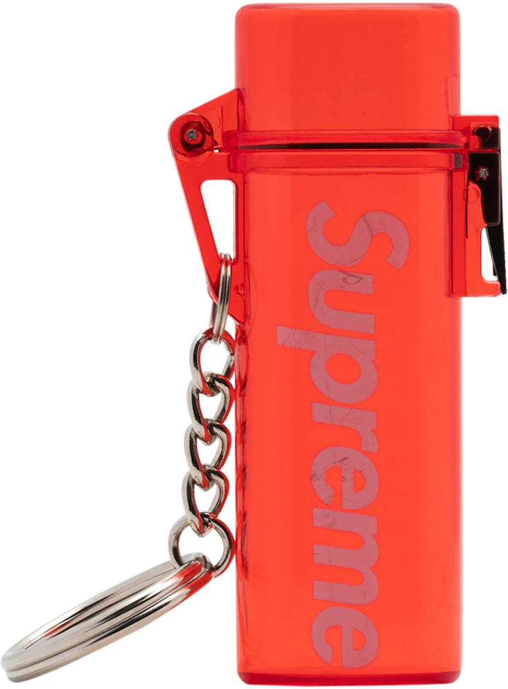 Logo Lighter Case Key Chain L - Red – Feature