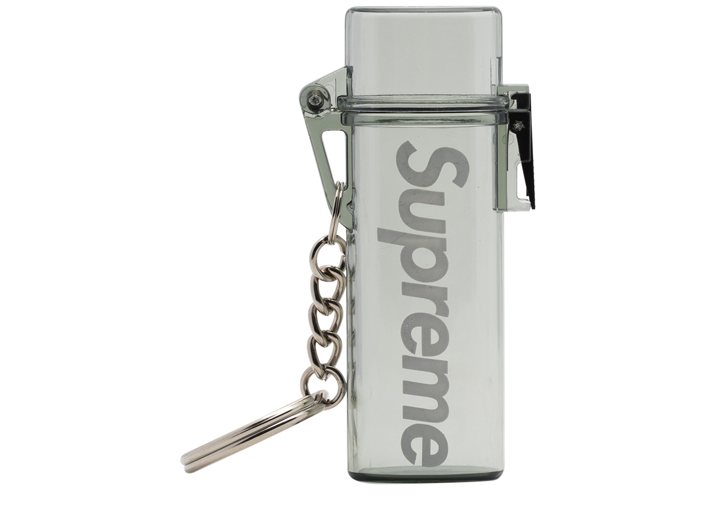 Supreme Waterproof Lighter Case Keychain Clear - SS20 - US