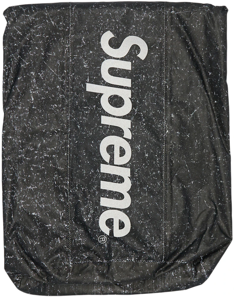 Supreme Waterproof Reflective Speckled Waist Bag Black FW20
