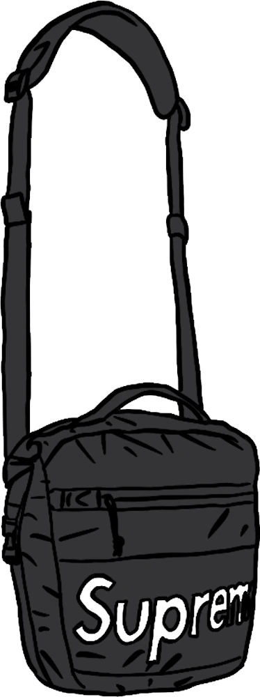 Supreme Waist Bag Cordura Mesh Messenger Shoulder Reflective BOGO